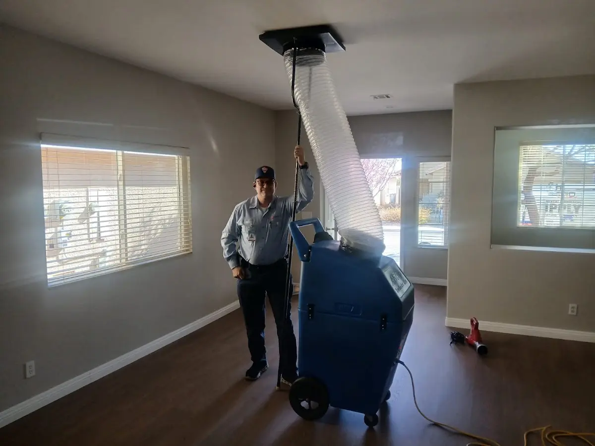 Professional Dryer Vent Cleaning work inside a Schuyler home